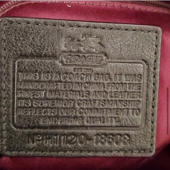 COACH NWOT 18608 GUNMETAL BLACK MADISON SIGNATURE LUREX OP ART SOPHIA MS… - Picture 6 of 11